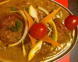 シシカバブマサラカレー Shish kebab masala ナンorライス付（JUNTARA CURRY）