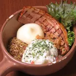 炙りベーコンのポテトサラダ（鉄板料理と果実酒 くれいじーグリル 福岡天神店）