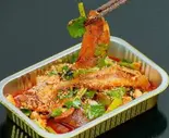 夫妻肺片(牛肉とハチノスの和え物)（四川伝統火鍋 蜀漢 名駅店 Shisen Dento Hinabe Syokukan Meiekiten）