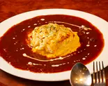 【濃厚×とろ〜り】焦がしチーズの濃厚タンシチューオムライス(くじらの王様)