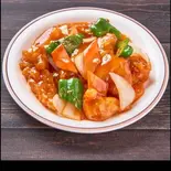 白身魚の甘酢炒め（中華料理如家）