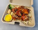 炒飯×チリソースとりの唐揚げ S（どんぶりdeええねん 西宮北口店）