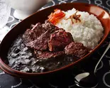 熟成ハラミステーキ100g 黒カレー（博多名物やみつき黒カレー堂 BistroRYU 吹田）