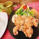 唐揚げ(ライス付)（LOVE・K・CAFE）