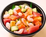 ひなちらし丼(37)（魚丼 北千住本店）