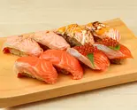 サーモンづくし(鮨・酒・肴 杉玉 綱島)