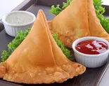 Samosa サモサ 2p（ネパールインド料理サラソティ Nepali Indian Restaurant Saraswati）