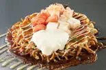 モチ明太チーズ玉モダン(お好み焼き おた福商店 八王子・日野店)