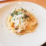 ゴルゴンゾーラのクリームパスタ（Cafe Dining MIYOSHI）