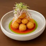 Ceviche Frito/セビチェの味の魚フリット、スパイシーソース（Lima Grill ペルー料理）