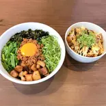 【人気No2】台湾まぜそば・豚マヨ丼セット Taiwanese Mix Noodles + Pork Mayonnaise Rice Bowl Set（らーめんKING 甲子園店）