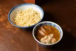 醤油つけめん(ワンタン2個入り)（麺屋はやしまる）