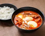 チーズ牛カルビスンドゥブ(韓国料理 清美)