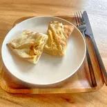 手包みピザ 照り焼きチキンCalzone (teriyaki chicken)(the25Nail&Cafe)