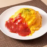 王道の濃厚ケチャップオムライス（ふわとろオムライス フレッシュエッグス 博多店）