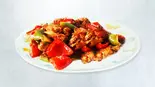 マトンチリ (Mutton Chili)（インドネパールレストランタージマハル(新大阪)）