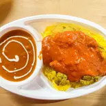 チキンティッカカレーライスchicken tikka curry rice（インドネパール料理 ガネーシャ）