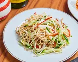 干し豆腐ネギ和え物（雪中王哈爾濱飯店 第九支店）