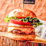 チェダーチーズバーガー（淡路島バーガー京成小岩店）