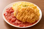 【ジャンボサイズ】チキンカツレツ＆オムライス Chicken Cutlet ＆ Omurice（【洋食屋のオムライス＆ハヤシ】しあわせのグリル亭 津田山店）