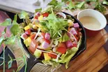 MCTオイル使用！ベジタリアンサラダ（ヘルシー＆パワーサラダ サラダ大学）