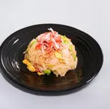 カニ炒飯（四川料理 酔盧）
