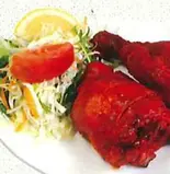 タンドリーチキン/Tandoori Chicken 2p（インド料理ラサニ）
