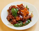 黒酢酢豚 Sweet and Sour Pork with Black Vinegar（中華料理観行雲）
