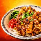 980-炭焼き 味噌豚ホルモン弁当（肉の牛焼屋 西蒲田店）