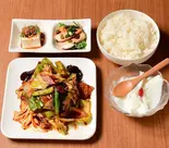 回鍋肉(ホイコーロー)定食【中華料理定食】(小尾羊 薬膳しゃぶしゃぶ 巣鴨店)