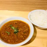 キーマカレーライスセット/keemaCurry Rice(ARABIAN BIRYANI HOUSE)