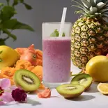 アサイースムージー レギュラー  acai smoothie regular size（ルーローハンのお店 lur rou fan Pork Rice 豚肉庵 butaniku an 錦糸町店）