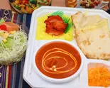 バターチキン チ-ズナン付きセット(Butter chicken cheese Nan set)(インド料理サッカール)