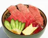 中トロ＆赤身鉄火丼(ご飯250g)（寿司割烹山水）