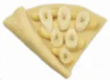 カスタードバナナクレープ/custard banana crepe（鶏白湯ラーメン 鳥やま）