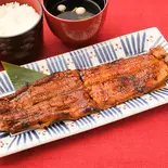 蒲焼定食 亀 (一尾) 吸い物付(鰻 北白川)