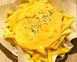 バターガーリックポテトフライ(新大久保韓国横丁 チキン屋)