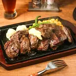 ハラペコステーキ メガサイズ 450g（ハラペコステーキ 新宿本店）