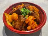 ホルモン焼肉2色丼(マルチョウ＆牛ハツ)（焼肉 源）