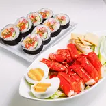 トッポギ・キムパセット（韓国家庭料理ジャンモ 津田沼店）