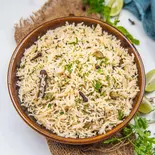 バスマティ ガーリックライス Basmati Garlic Rice（ガガンのカレー屋さん戸越支店）