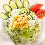 野菜サラダ Vegetable Salad(インドネパール料理マハデブ 若葉通店)