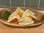 ツナデニッシュサンド（カフェチクタク）