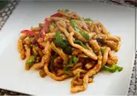 豚肉とピーマン細切り炒め（香南厨房）
