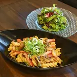 ベーコンときのこの和風バターソース（PIZZA＆CAFE TANTON）