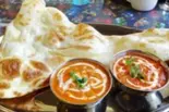 ダブルカレーナンセット/ Double curry nan set(インドネパールレストランアムル)