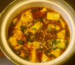 辛麻婆豆腐定食(旭 居酒屋)