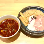 辛辛濃厚鶏つけ麺+鶏飯セット（つけ麺 小麦と鈴）