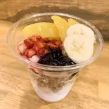 きなこバナナヨーグルトSoybean flour banana yogurt(毎日パフェ Mainichi pafe)