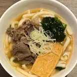 和牛肉きつねうどん(IZAKAYA TANIYAN)